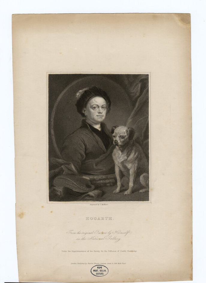Portrait of Hogarth