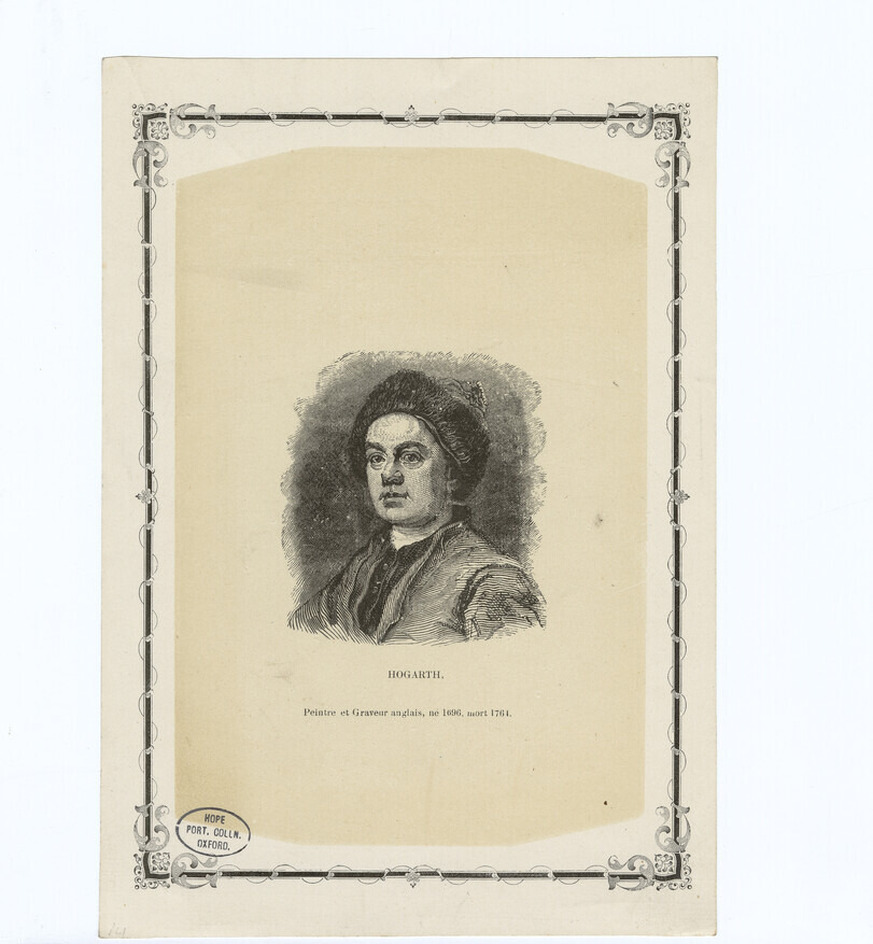 Portrait of Hogarth