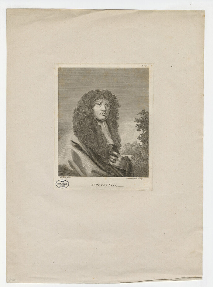 Portrait of P. Lely