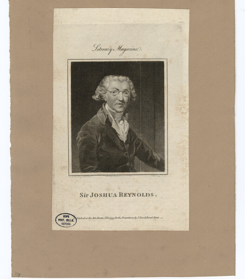 Portrait of J. Reynolds