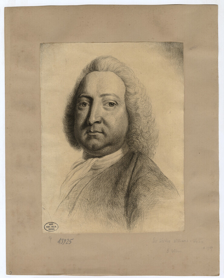 Portrait of Sir Watkin Williams- Wynn