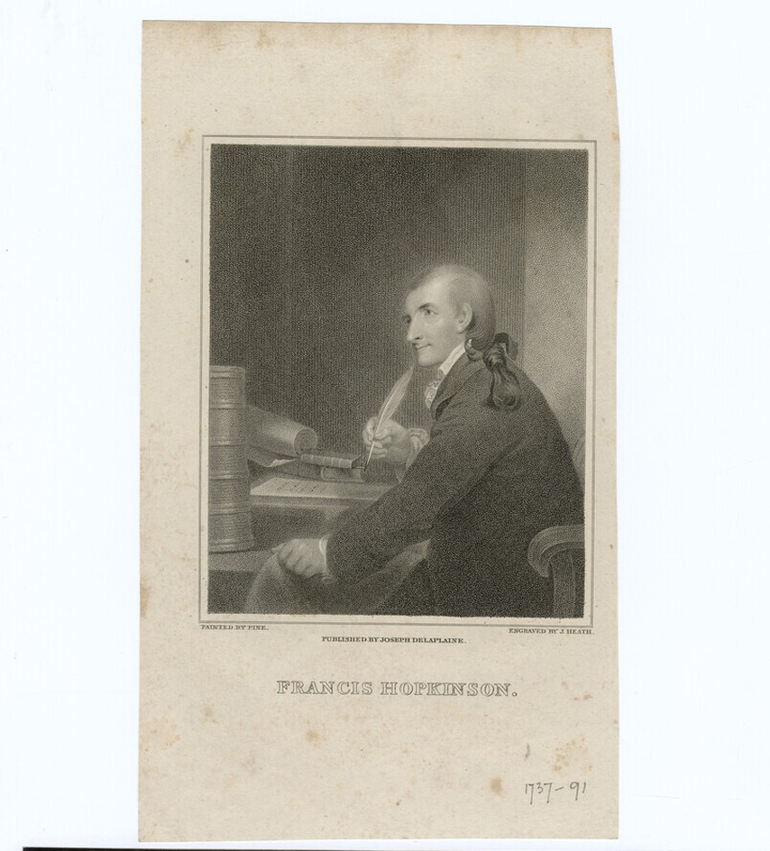 Portrait of F. Hopkinson