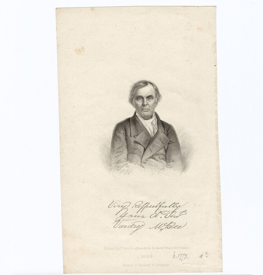 Portrait of V. McBee