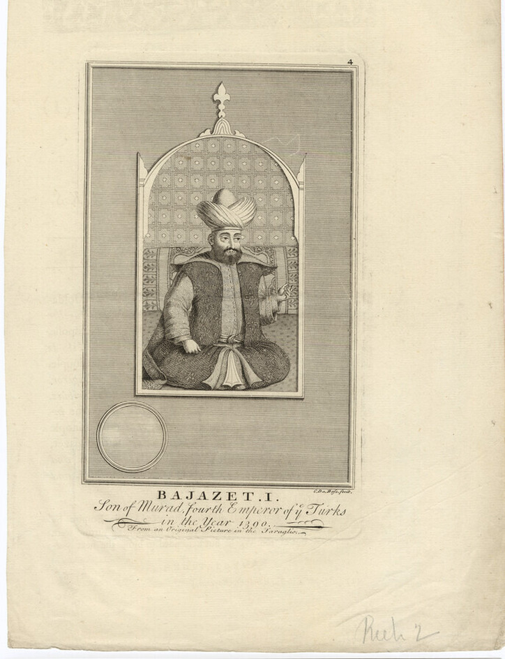 Portrait of Bajazet I