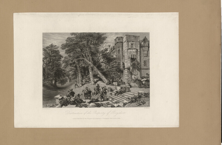 Destruction of the property of Royalists