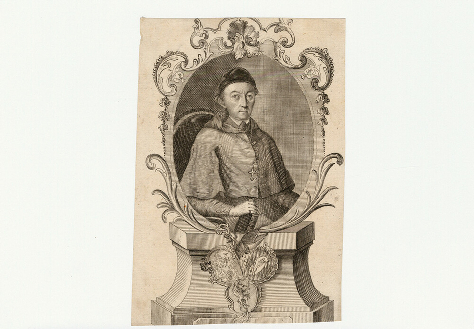 Portrait of an unidentified prelate
