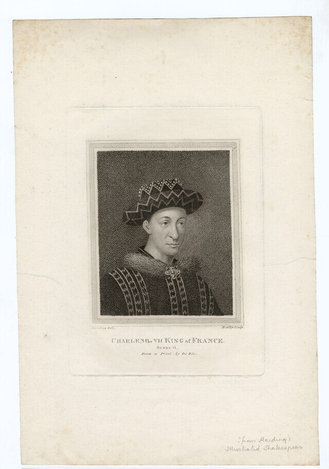 Portrait of Charles VII