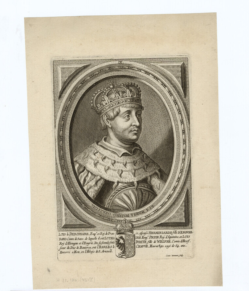 Portrait of Louis le Debonnaire