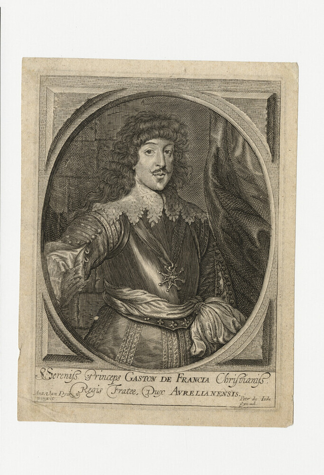 Portrait of Duc dOrleans Gaston