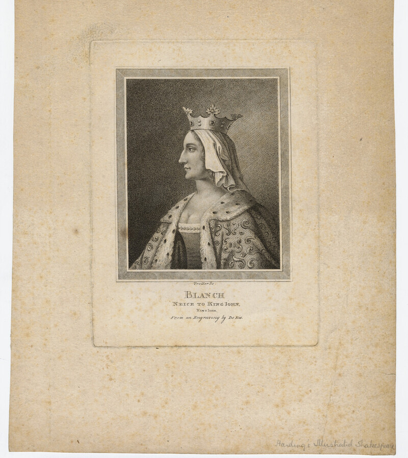 Portrait of Blanche de Castille