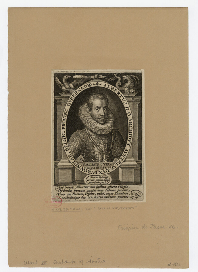 Portrait of Albert VII
