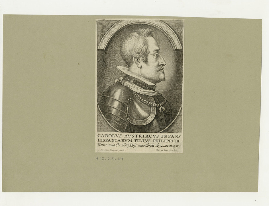 Portrait of infante Charles