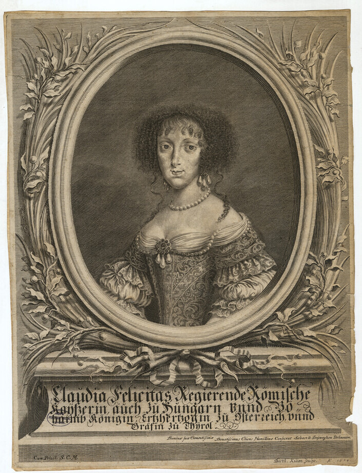 Portrait of Empress Claudia Felicitas