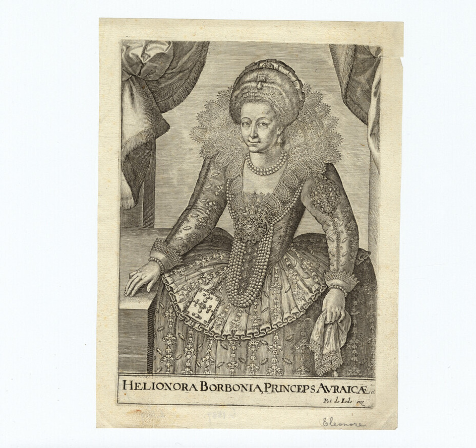 Portrait of Eleonora Borbonia
