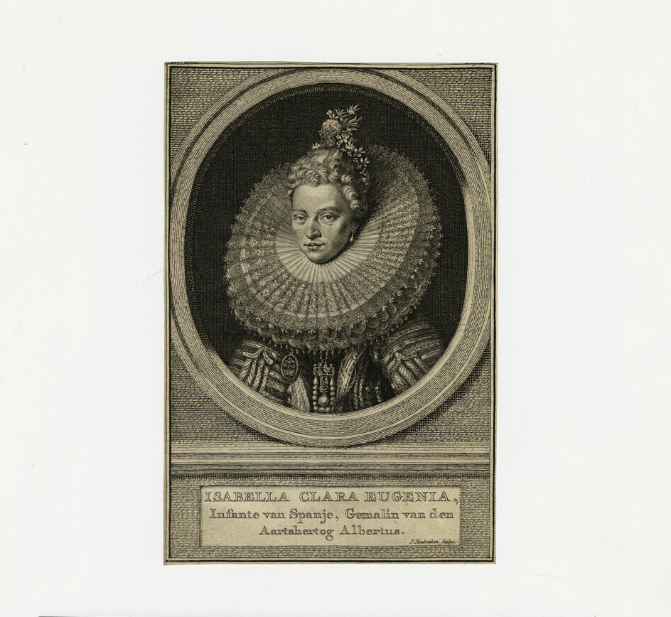 Portrait of Infanta Isabella Clara Eugenia
