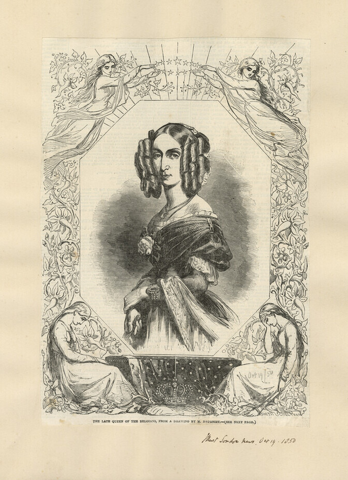 Portrait of Queen of the Belgians