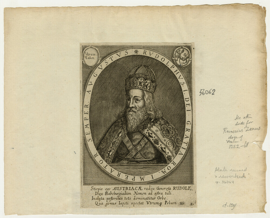 Portrait of Rudolph I