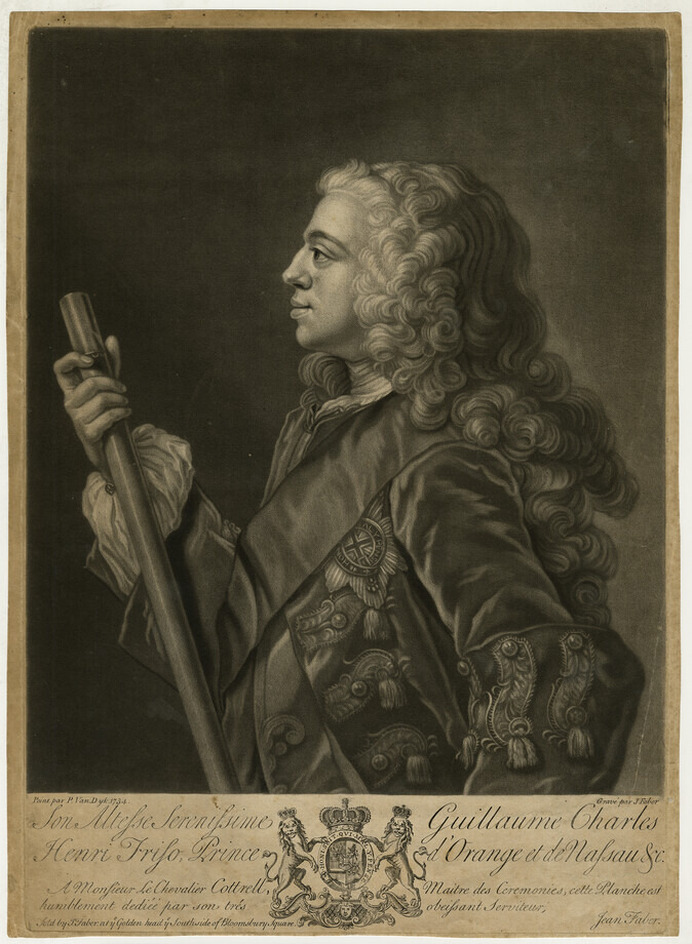 Portrait of Willem Carel Hendrik of Orange