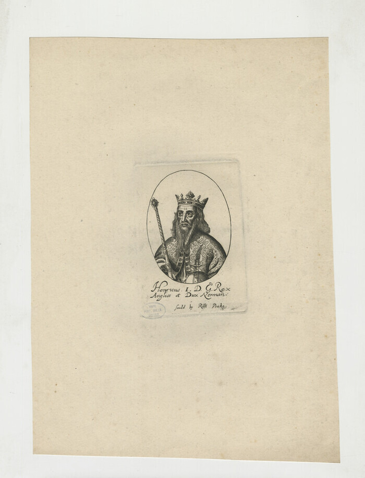Portrait of Henry I