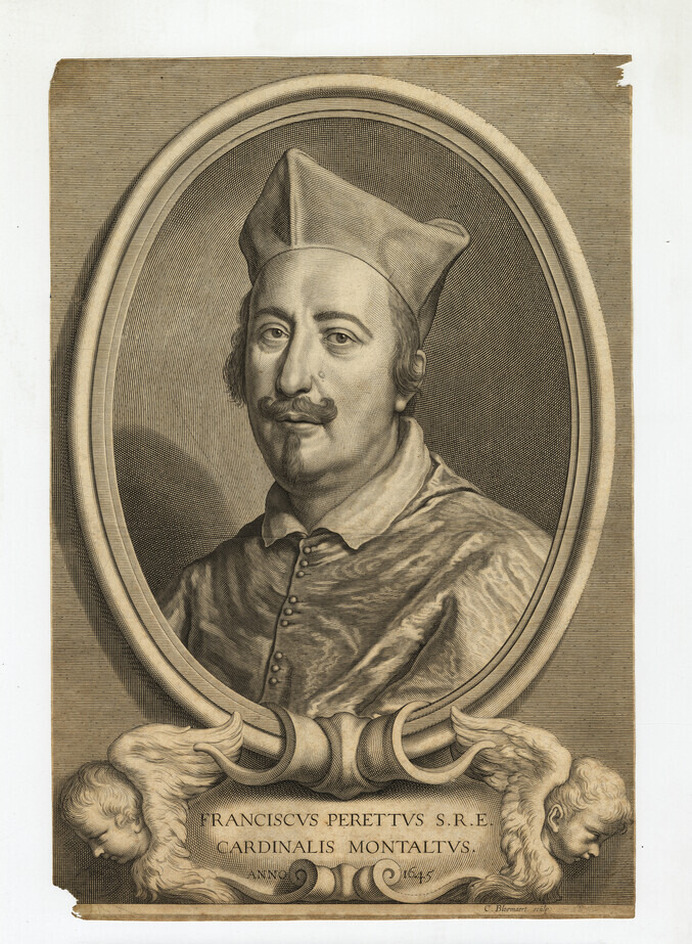 Portrait of Cardinal Peretti