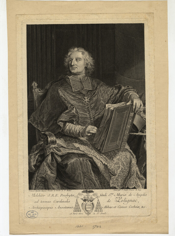 Portrait of Cardinal Polignac