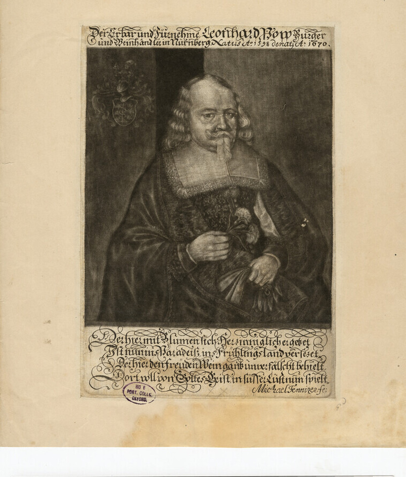 Portrait of Leonhard Pow