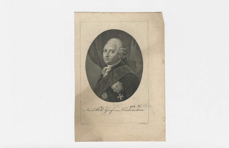 Portrait of Karl Wilhelm von Finkenstein