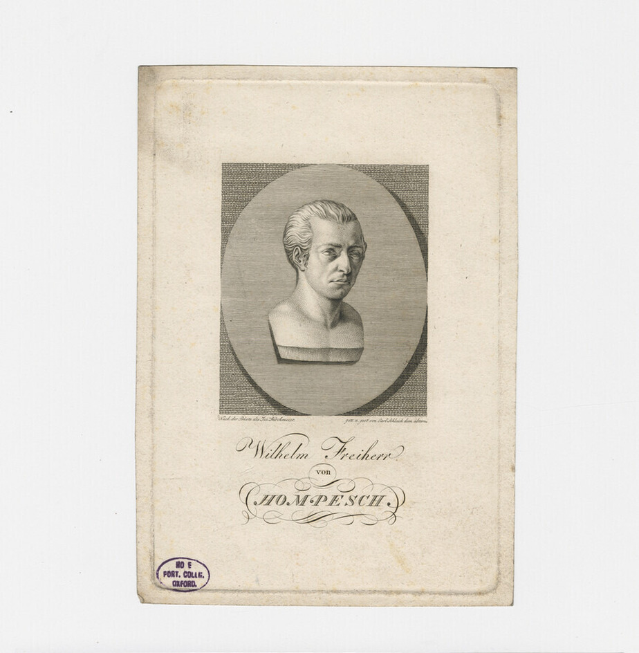 Portrait of W. Von Hompesch