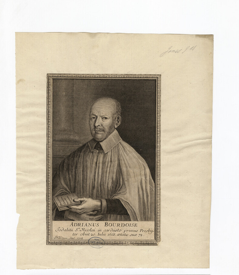 Portrait of A. Bourdoise