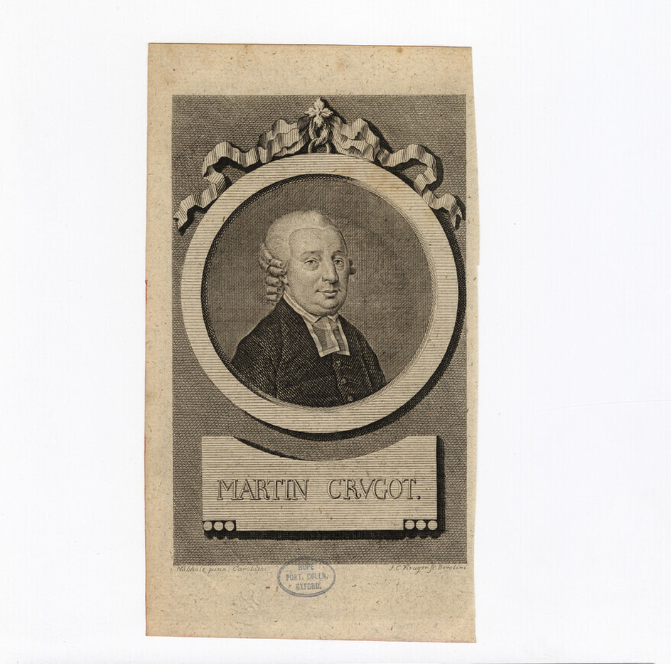 Portrait of M. Crugot