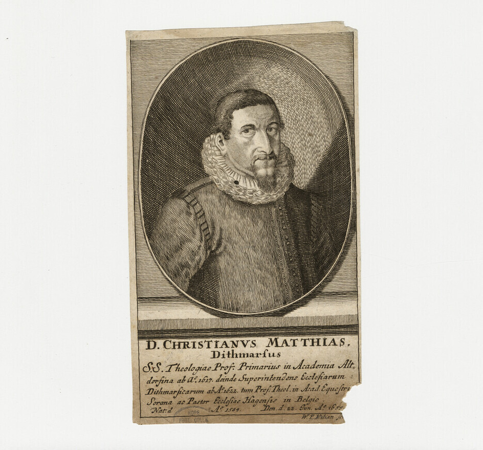 Portrait of C. M. Dithmarsus