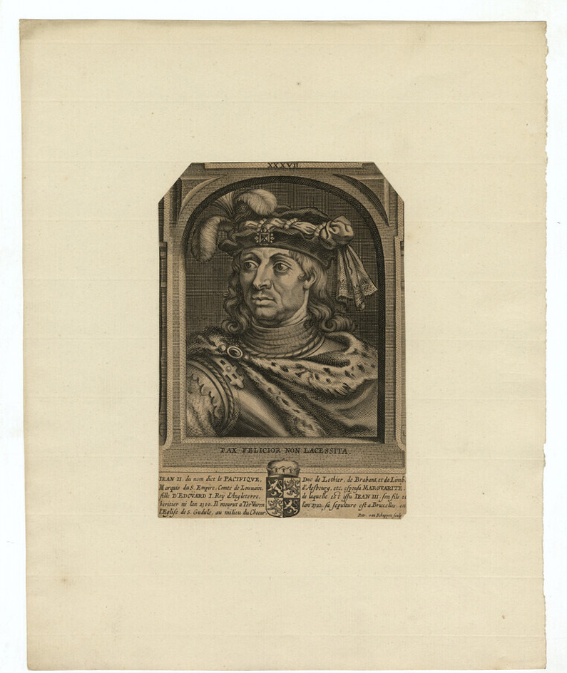 Portrait of John II, Duke of Brabant, Lothier and Limburg