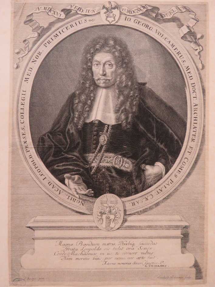Portrait of Johann Georg Volcamerus