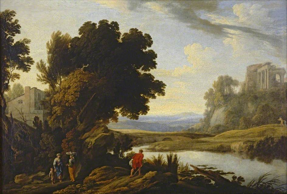 Landscape in the Roman Campagna