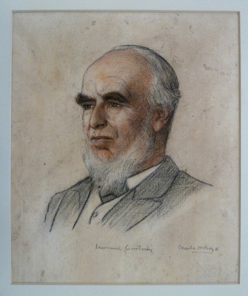 Portrait of Leonard Courtney