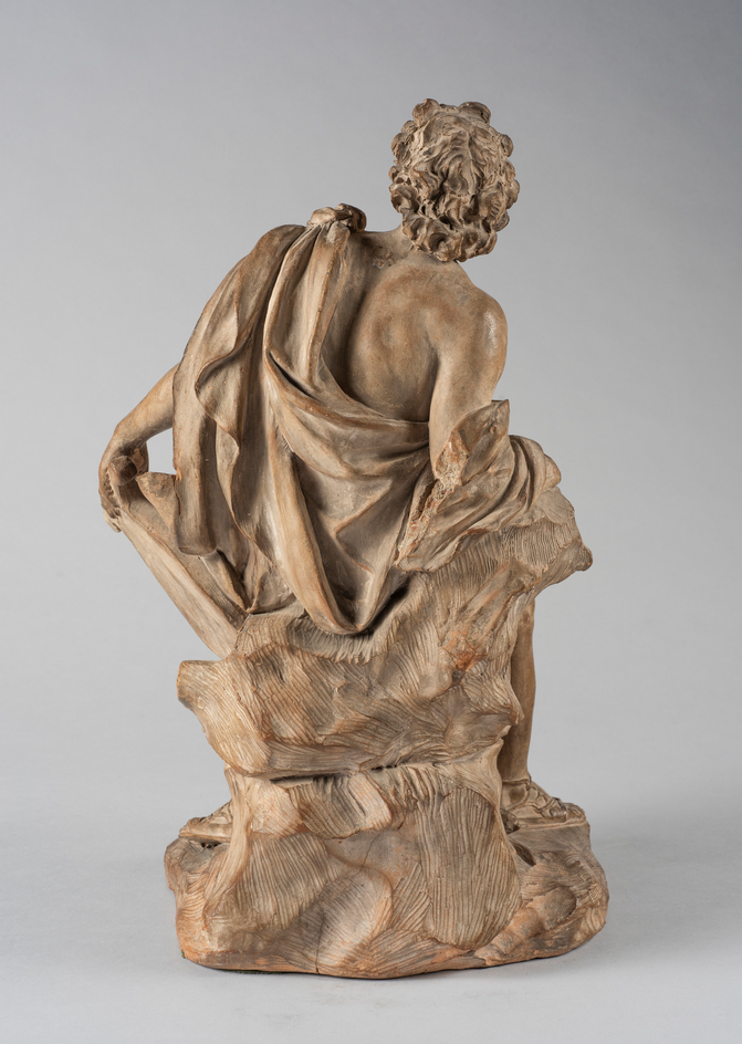 Apollo Seated, Holding His Lyre, Attentive to the Muses