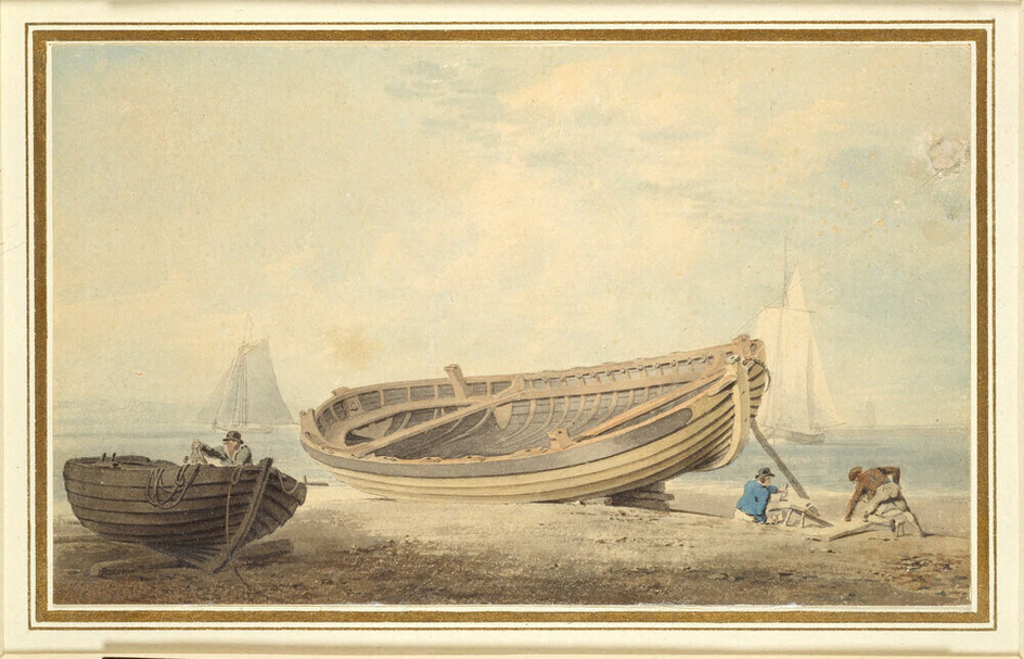 Boats on a Beach