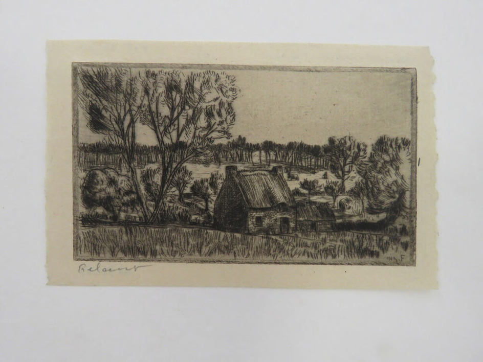 La chaumière aux grands arbres