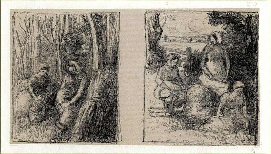 Bucheronnes and Groupe de paysannes
