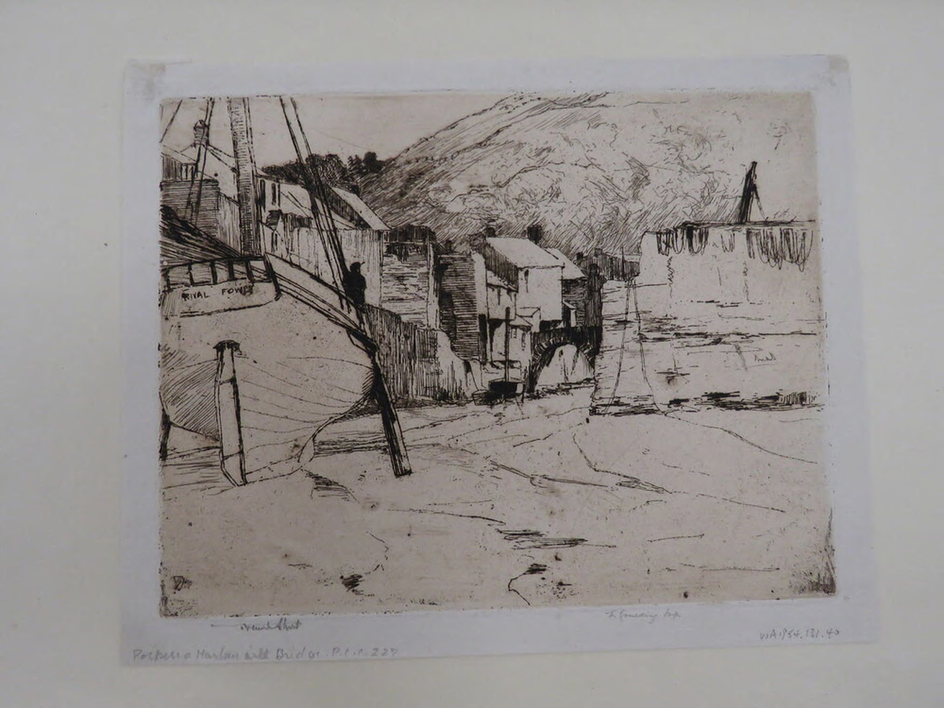 Polperro Harbour, with Bridge