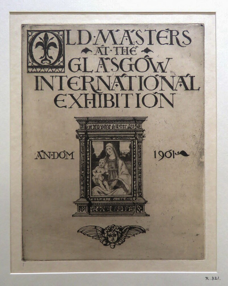 Title-page to Old Masters at the Glasgow International Exhibition