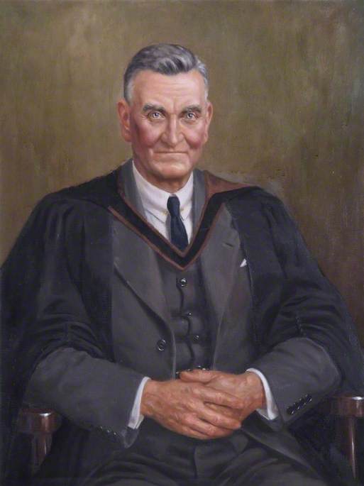 Mr Luscombe, Headmaster of Banbury Municipal School (1893–1934)