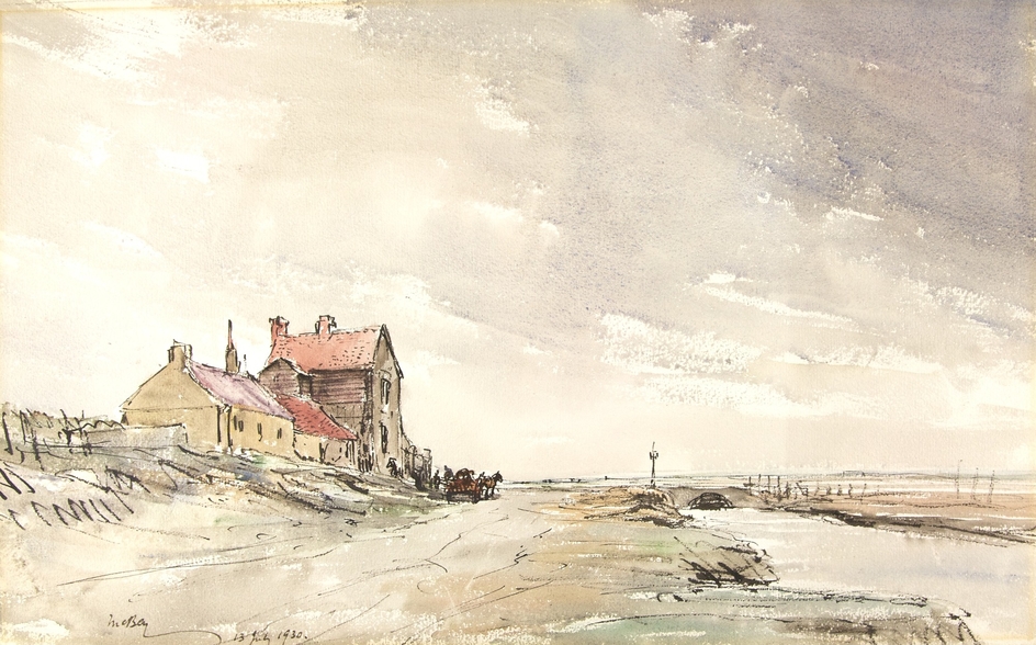 Salthouse on the Norfolk coast