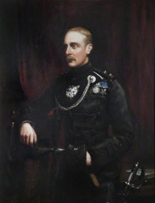 Captain Frederick Eyre Lawrence of the Rifle Brigade (1861–1895), Killed at Mgobani, British East Africa