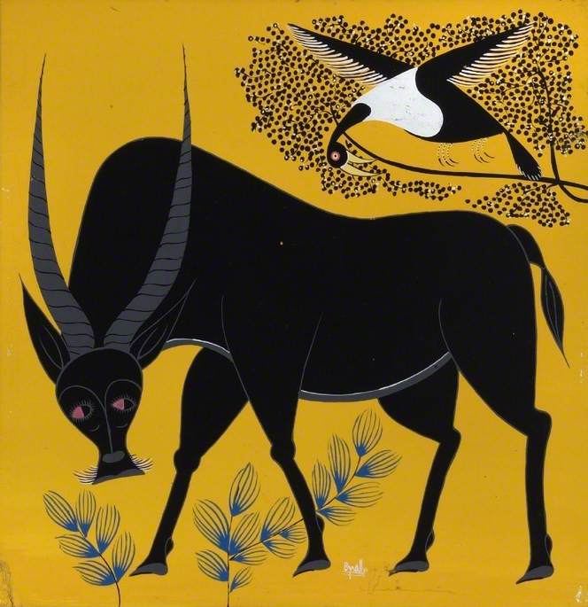 Oryx and Bird