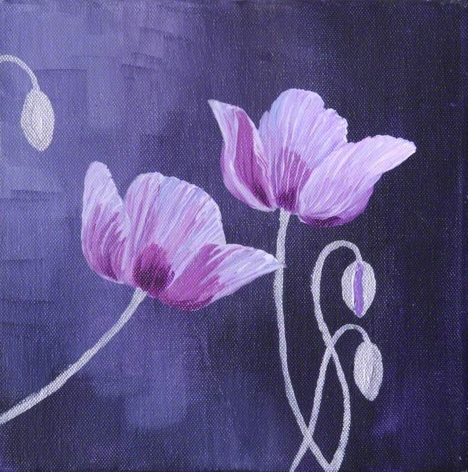 Purple Poppies