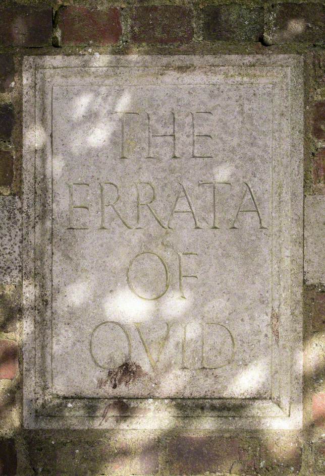 The Errata of Ovid