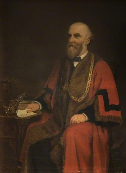 Joshua Hawkins (1845–1892), Mayor of Bedford (1883–1884, 1887–1888 & 1890)