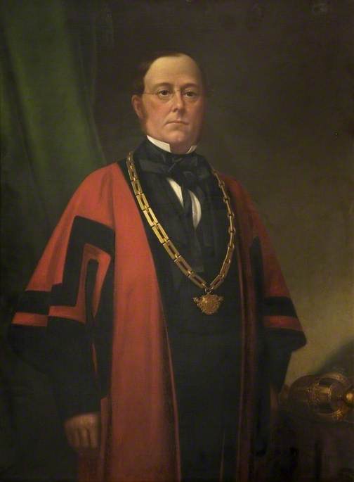John Richard Bull (1827–1880), Mayor of Bedford (1870–1871)