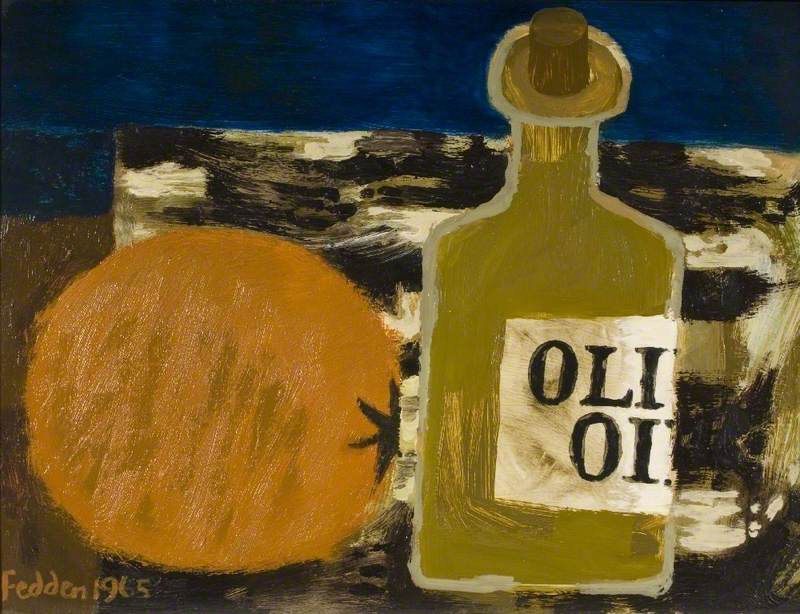 Still Life with Olive Oil